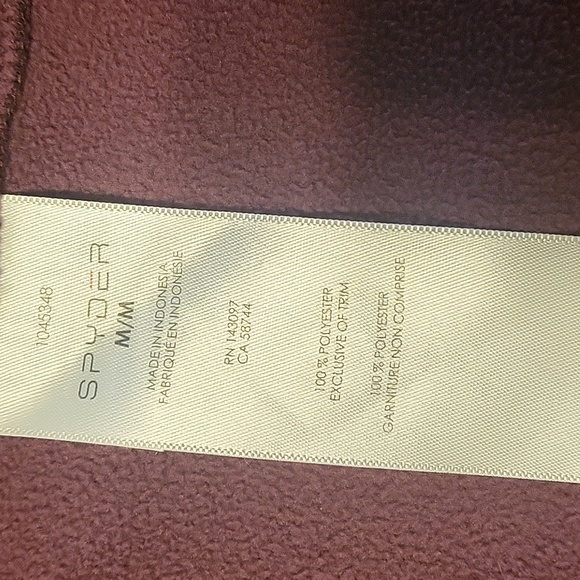 Spyder jacket medium purple - Picture 4 of 5